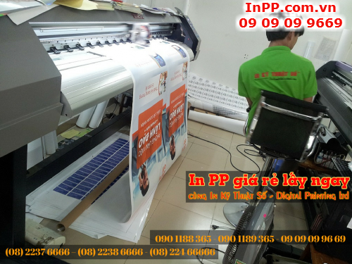 Đặt in PP giá rẻ lấy ngay tại quận 3 cùng Công ty TNHH In Kỹ Thuật Số - Digital Printing Ltd 