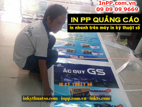 Truc tiep thuc hien in PP va gia cong thanh pham poster tu Cong ty TNHH In Ky Thuat So - Digital Printing 