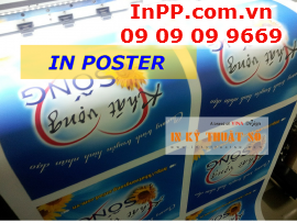 In poster giá rẻ, xưởng in poster số lượng lớn tại Bình Thạnh