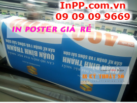 In PP poster giá rẻ giới thiệu căn hộ cao cấp cho Saigonres Plaza
