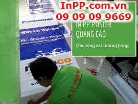 In PP poster quảng cáo