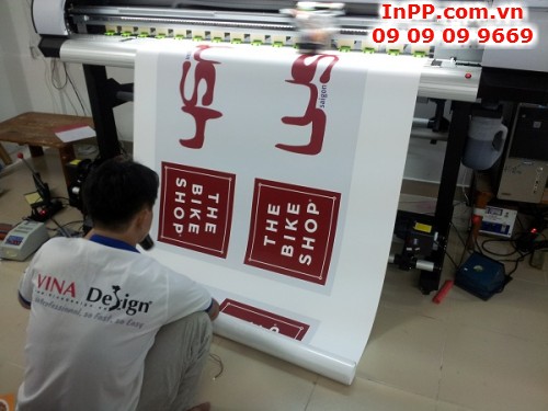 In PP có keo làm tranh treo tường hình logo cho shop bán hàng, 406, Huyen Nguyen, InPP.com.vn, 19/08/2014 16:54:01