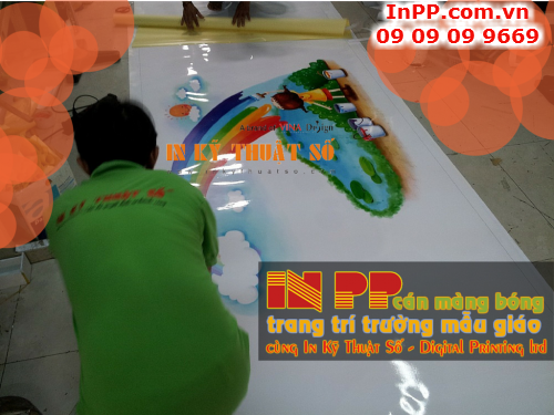 In trang trí trường nầm non với tranh in PP cán màng bóng, rực rỡ màu sắc, 514, Huyen Nguyen, InPP.com.vn, 28/03/2015 11:18:48