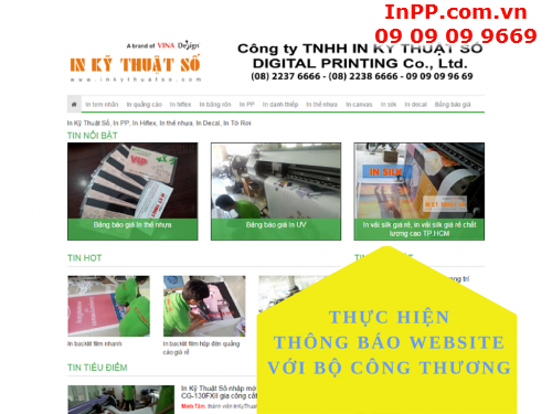 InKyThuatSo.com đã thông báo website thương mại điện tử với Bộ Công Thương, 584, Huyen Nguyen, InPP.com.vn, 21/07/2015 16:33:18
