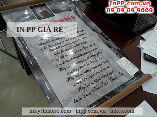 Cong ty TNHH In Ky Thuat So -Digital Printing cung cap dich vu in PP gia re